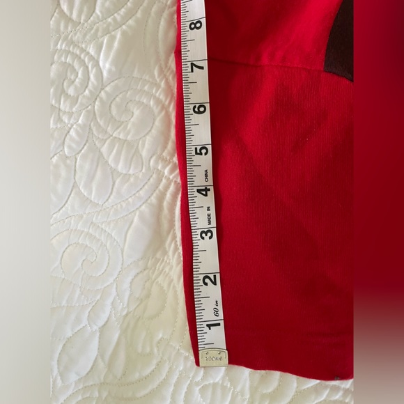 Walt Disney World Women's Red Mickey Mouse Face Tee Sz Large - Picture 9 of 9